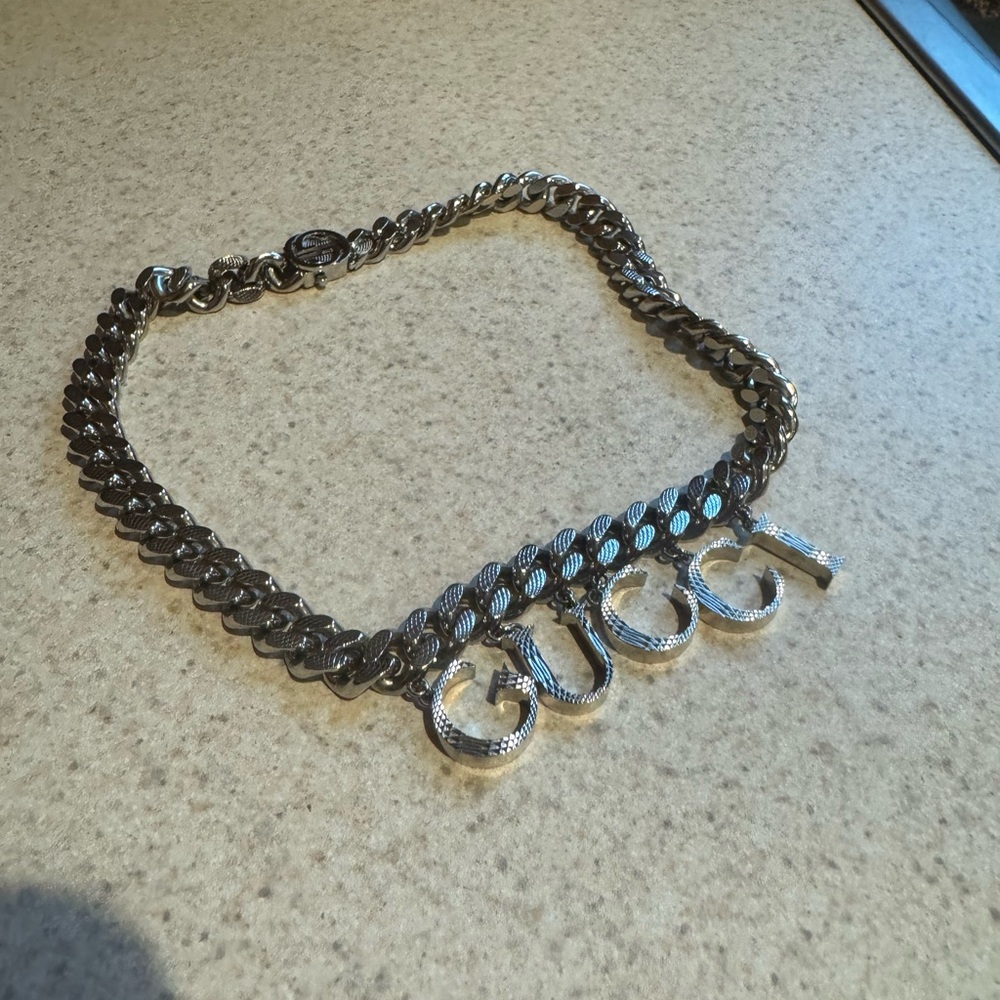 Gucci Silver Chain Necklace